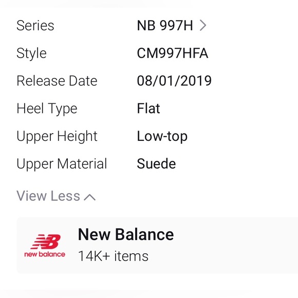 New Balance 997H Outdoor Pack Moroccan Tile sneakers - Picture 11 of 11